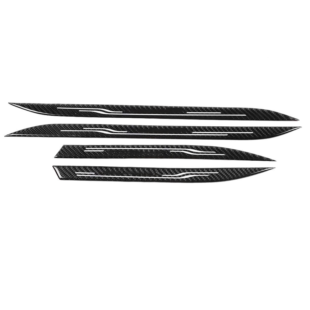 Scuffs Knocks Chips /& Scratches Protector For Bmw Black Door Sill Guard