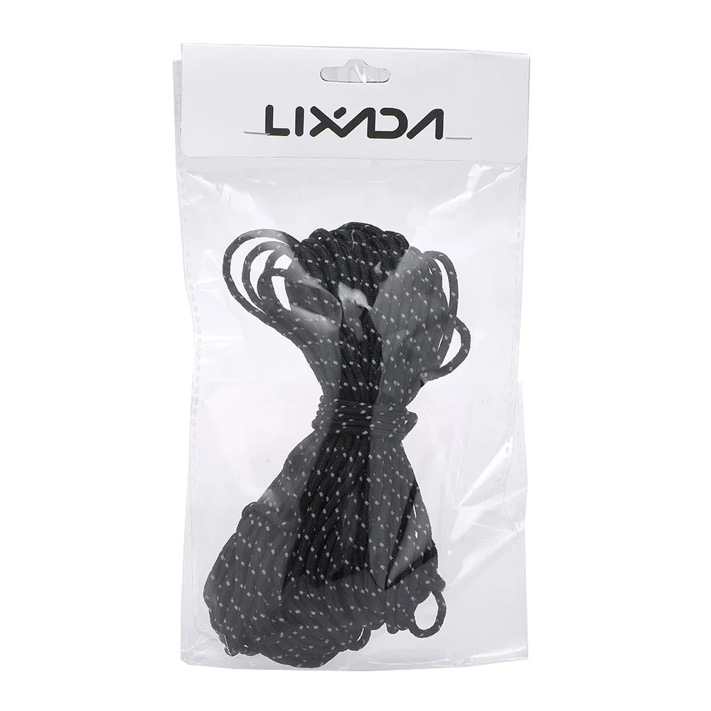 Lixada 20 M عاكس حبل Paracord الحبل في الهواء الطلق والعتاد الحبل 1 حبلا الداخلي النواة للتخييم المظلة