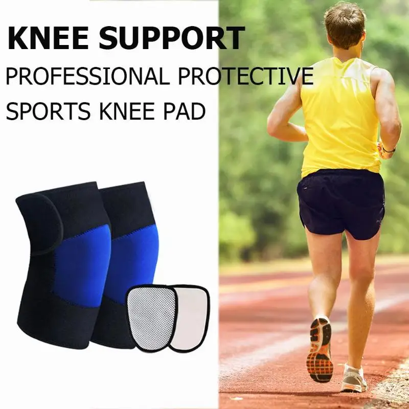 

Knee Support Professional Protective Sports Knee Pad Breathable Bandage Elastic Basketball Tennis Cycling Knee Brace