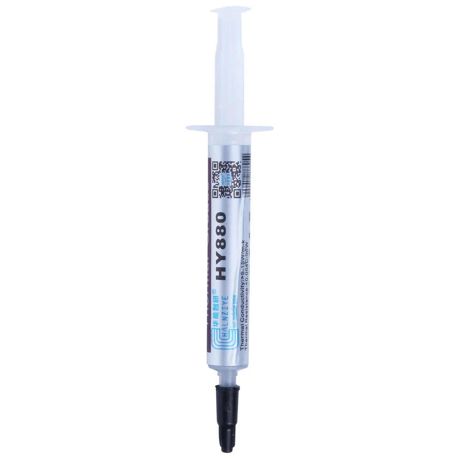 

1PC 3g HY880 Thermal Grease Syringe Compound Paste For CPU VGA LED Chipset PC
