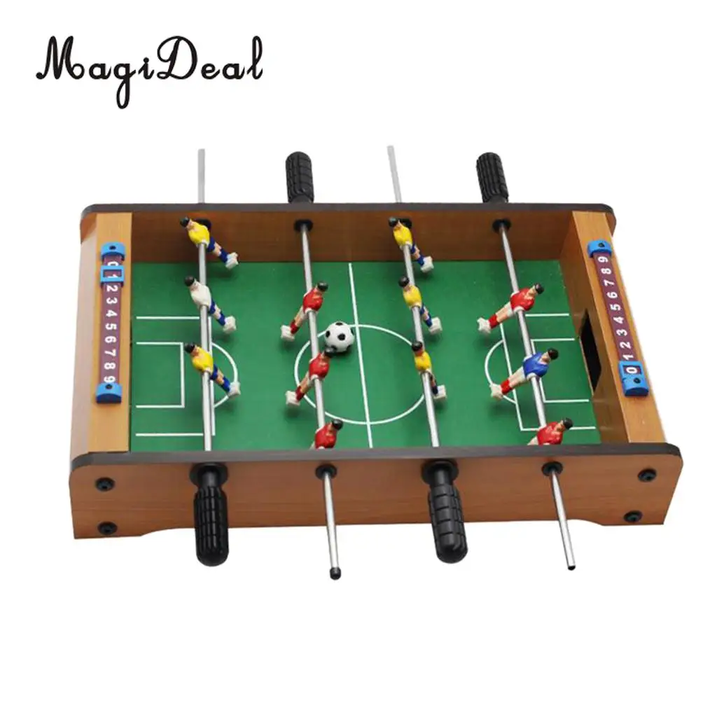 Mini Foosball Table Top , Mini Football Game Table for Kids Soccer Game Indoor Games for Parent-child Game, Fun All
