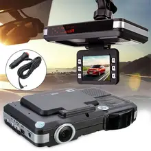 2 дюйма 720 P Автомобильный dvr Moving speed Measuring Radar автомобильный Лазерный Радар Full Band детектор DVR камера с русским и английским голосом