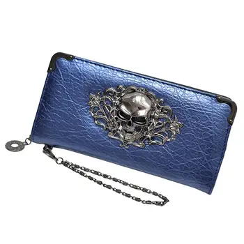 

PinShang Women Skull Shape Decorative All Match Zipper Handbag