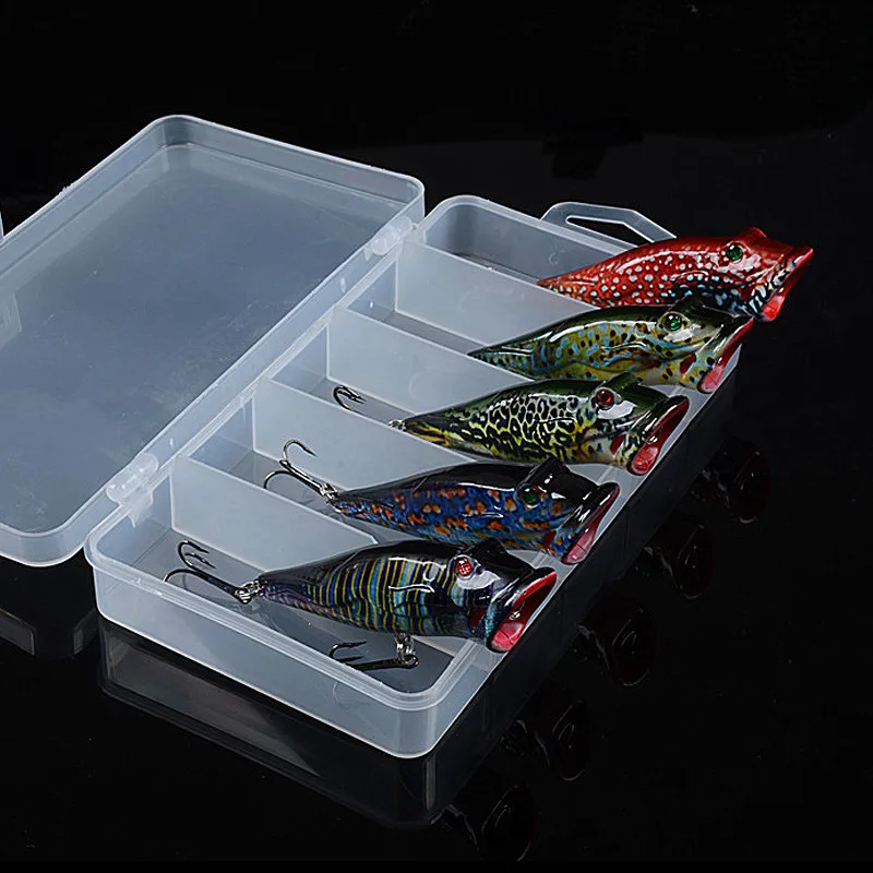 

Offshore Fishing Hard Spinner Bait Set Boxed Popper Lure Gear Artificial Jig Peche Boat Angeln Minnow Wobbler Pesca Jerkbait Kit