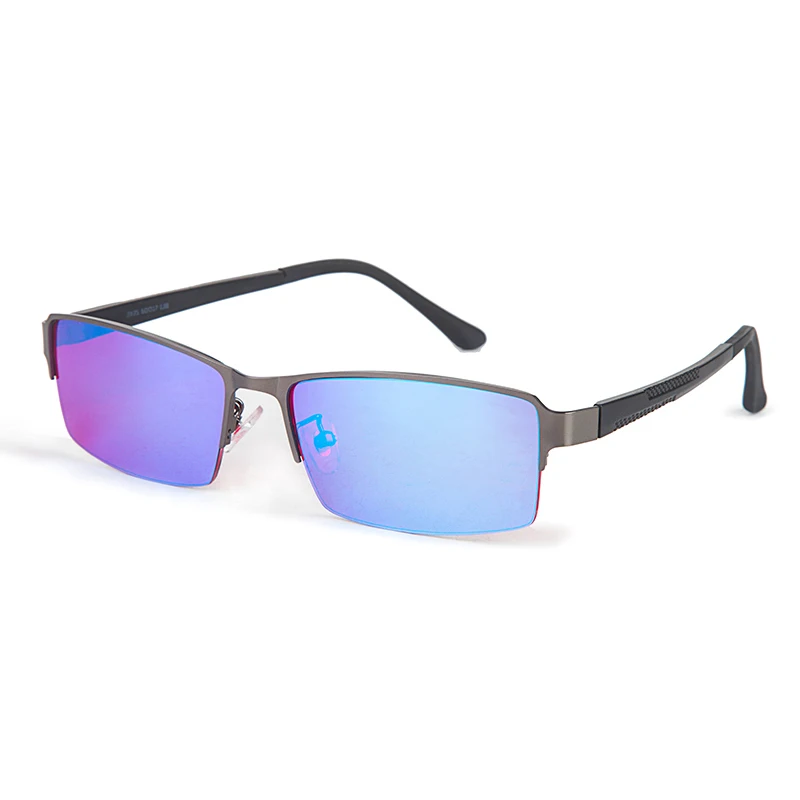 Gläser Korrektur Farbe Spiegel Blind Männer Half Rot full Lizenz Frame Frame Carter Fahrer Colorblind Grün Brillen Sonnenbrille Frauen qIIwgRrc