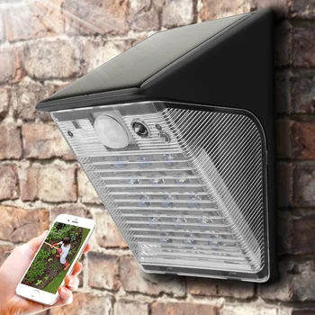 

1080P WiFi Wireless Outdoor Yard LED Lamp Solar IP65 Waterproof solar security Camera