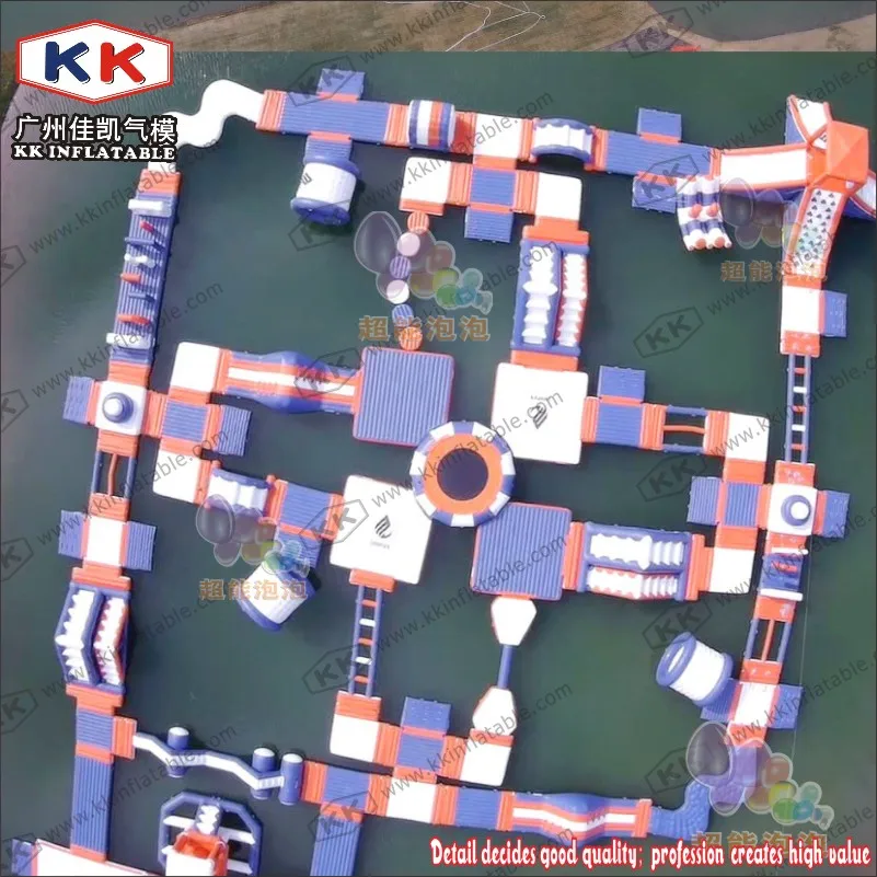 Newest Large Business Inflatable Water Park For Events Inflatable Water Parks For The Sea