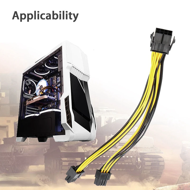 (5 штук в партии) PCI E 8 pin до 2x6 + 2 Мощность разветвитель кабеля PCIE Express 5X| |