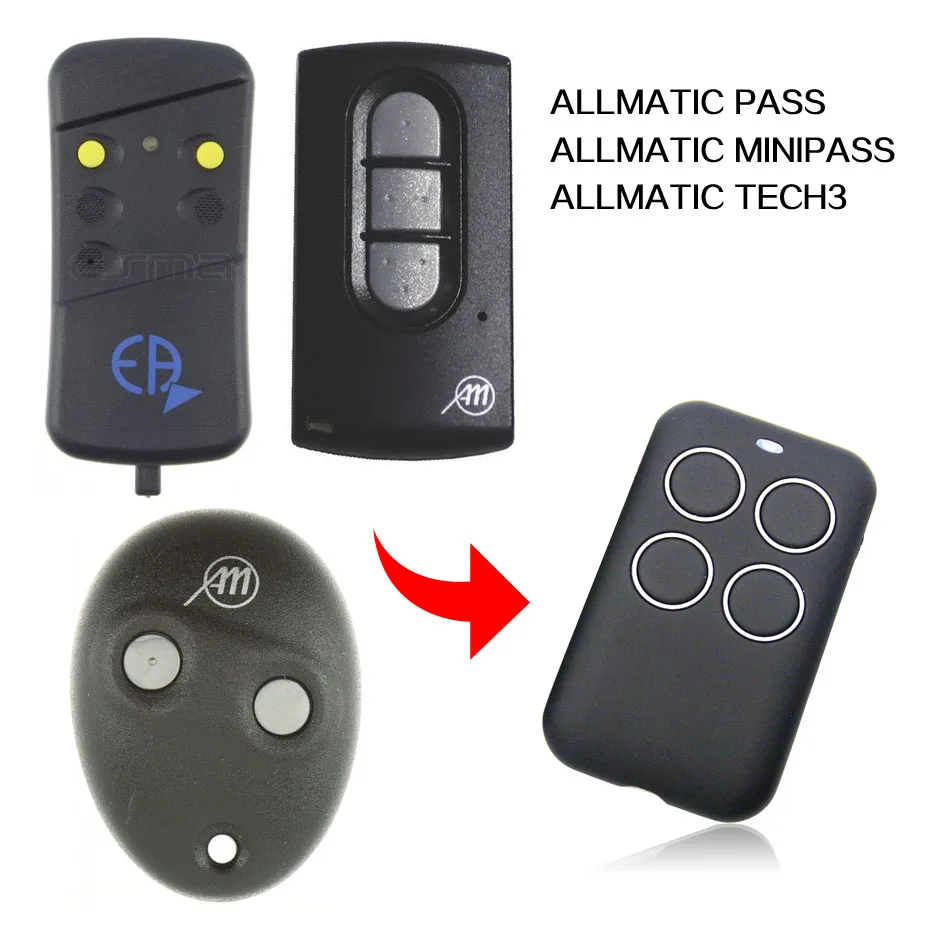 Пульт дистанционного управления Allmatic MINIPASS TECH3 дистанционное управление для