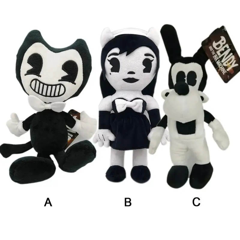 

Plush Toys Bandy And Ink Machine Halloween Gifts Children Room Doll Decoration Festival Funny Dolls Beautiful Gifts