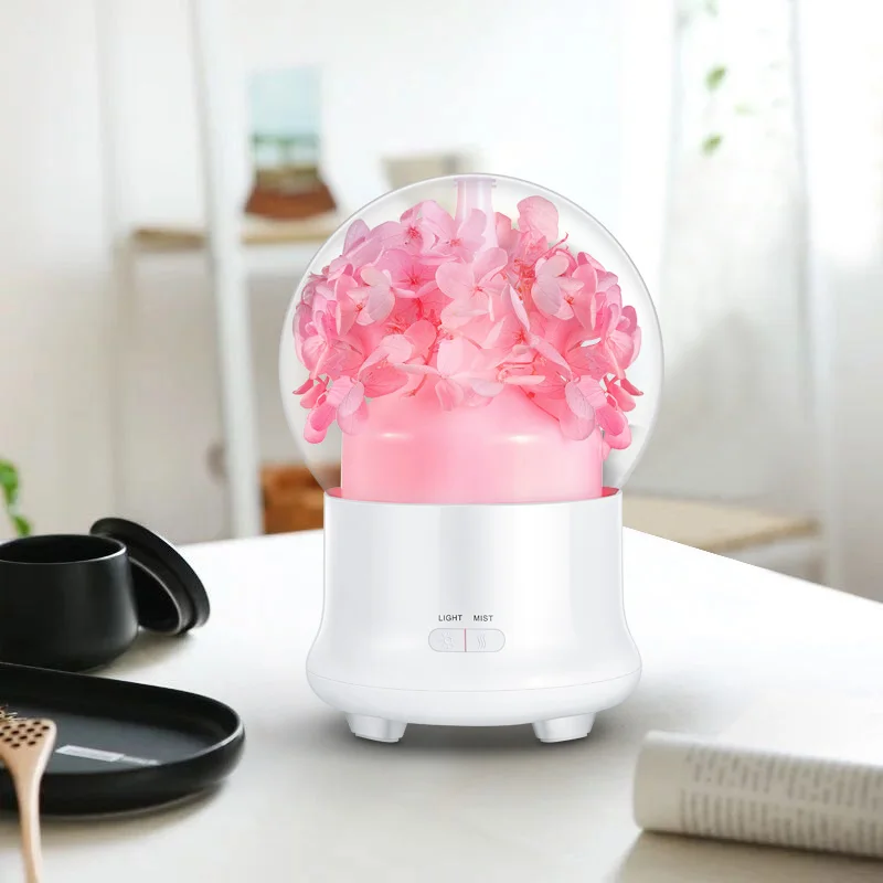 

Eu Plug Aromatherapy Humidifier Ultrasonic Air Humidifier Essential Oil Aroma Diffuser Mist Maker Fogger 100 Ml Mini Humidifie