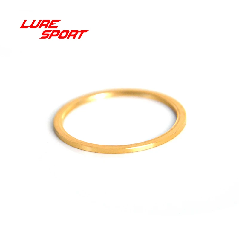 LureSport 10 шт. алюминиевое отделочное кольцо для проверки ветра H 1 мм рыболовная