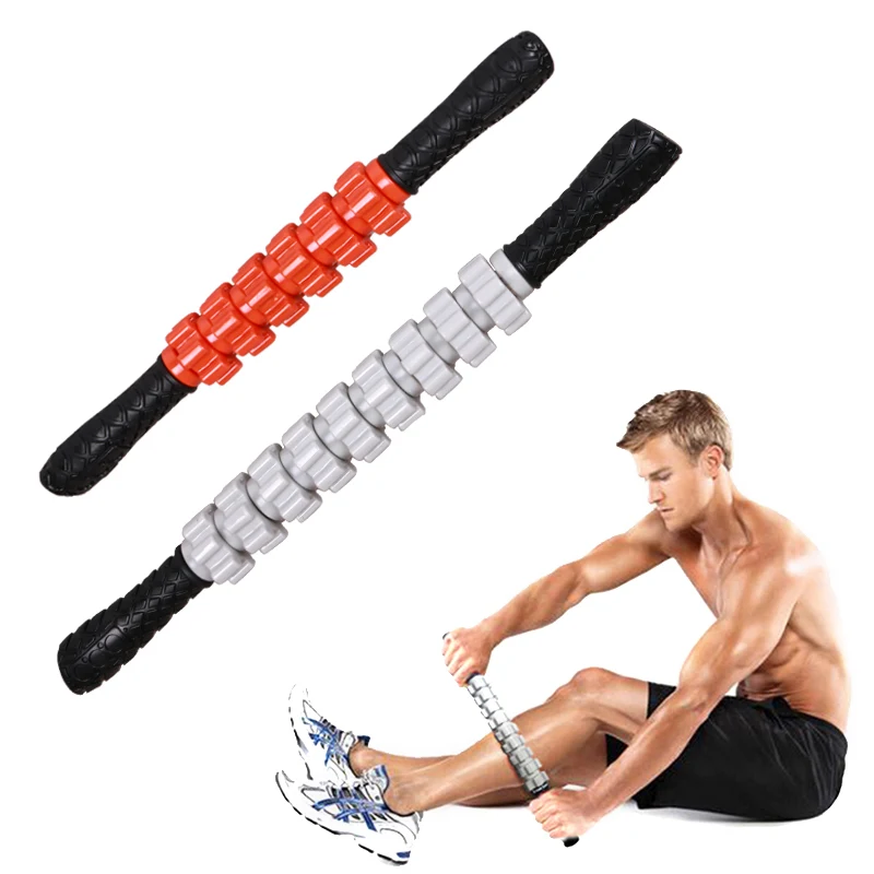 Gear Muscle Massage Stick Fitness Gym Yoga Sports Muscle Pulling