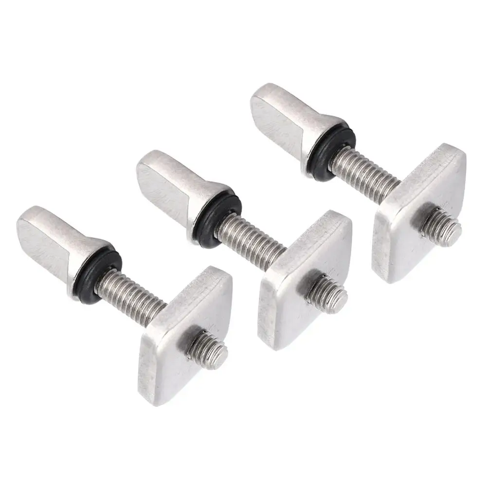 

Surfboard Screw Stainless Steel Manual Tip Sup Center Fin Screw Plate Long board Plate Smart Screw Longboard Fin Box