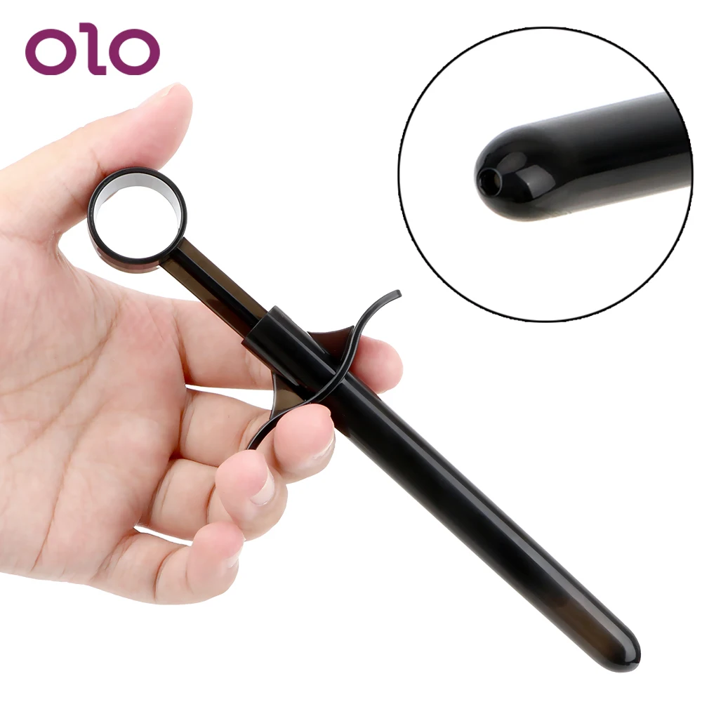 OLO 10ML Lubricant Injector Anal Sex Oil Launcher Inject Vagina Lube Shooter Plug Toys For Men Women | Красота и здоровье