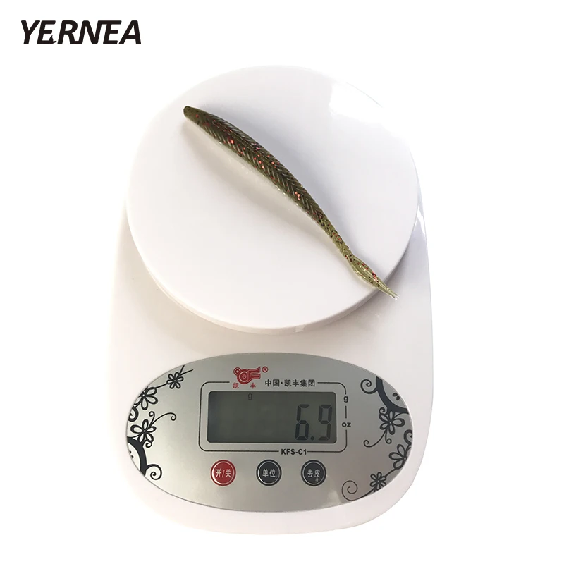 Рыболовная приманка Yernea 1 шт. 6 9 г 13 см 5 цветов двухцветная Мягкая ручная