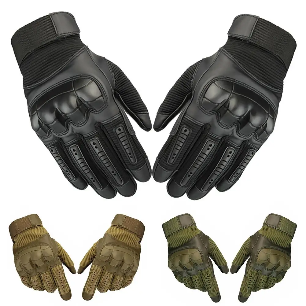 

Outdoor Cycling Anti-slip Touch Screen Full Fingers Tactical Gloves Protector