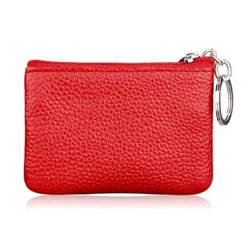 

Fashion PU Leather Coin Purses Women's Small Change Money Bags Pocket Wallets Key Holder Case Mini Pouch Zipper HSJ88