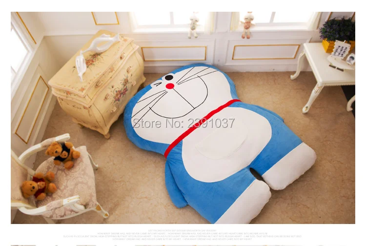 Us 175 0 120x200cm Lovely Tinker Cat Sleeping Bag Sofa Bed Twin Double Mattress For Children Oversized Beanbag Tatami In Bean Sofas