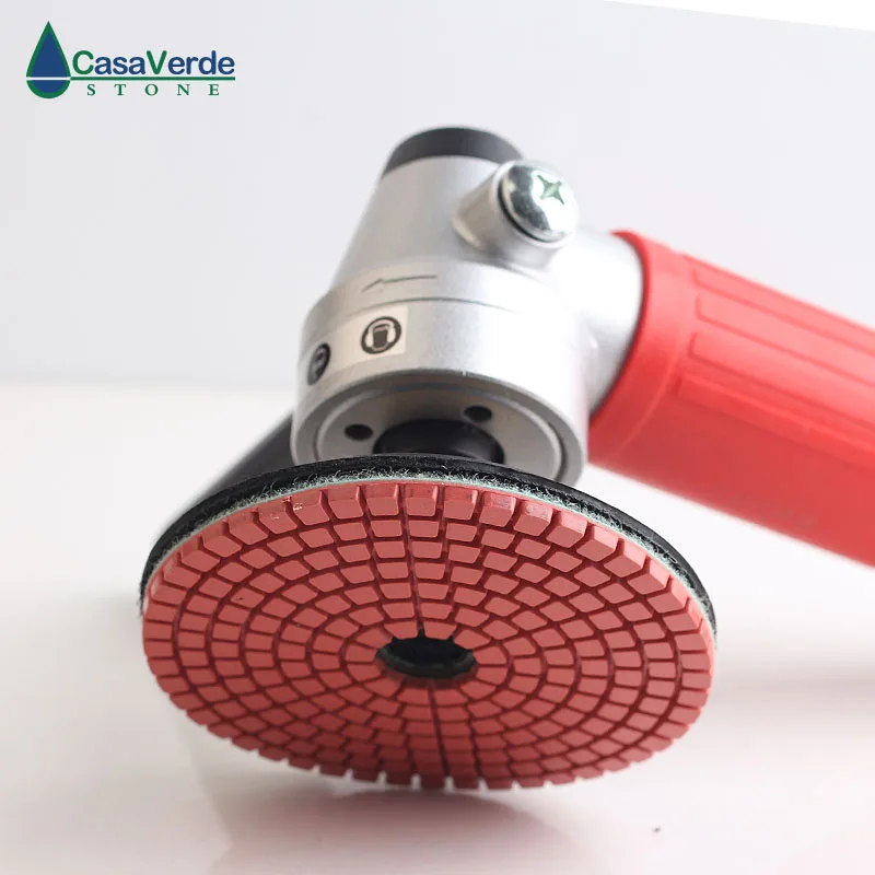 Рисунок 4 - Влажная алмазная полировка для гранита и мрамора