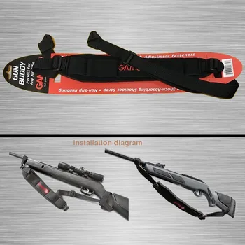

New Stretching Nylon Sling Swivels Shooting Accessories New Gun Buddy Perfect For Any Air Rifle