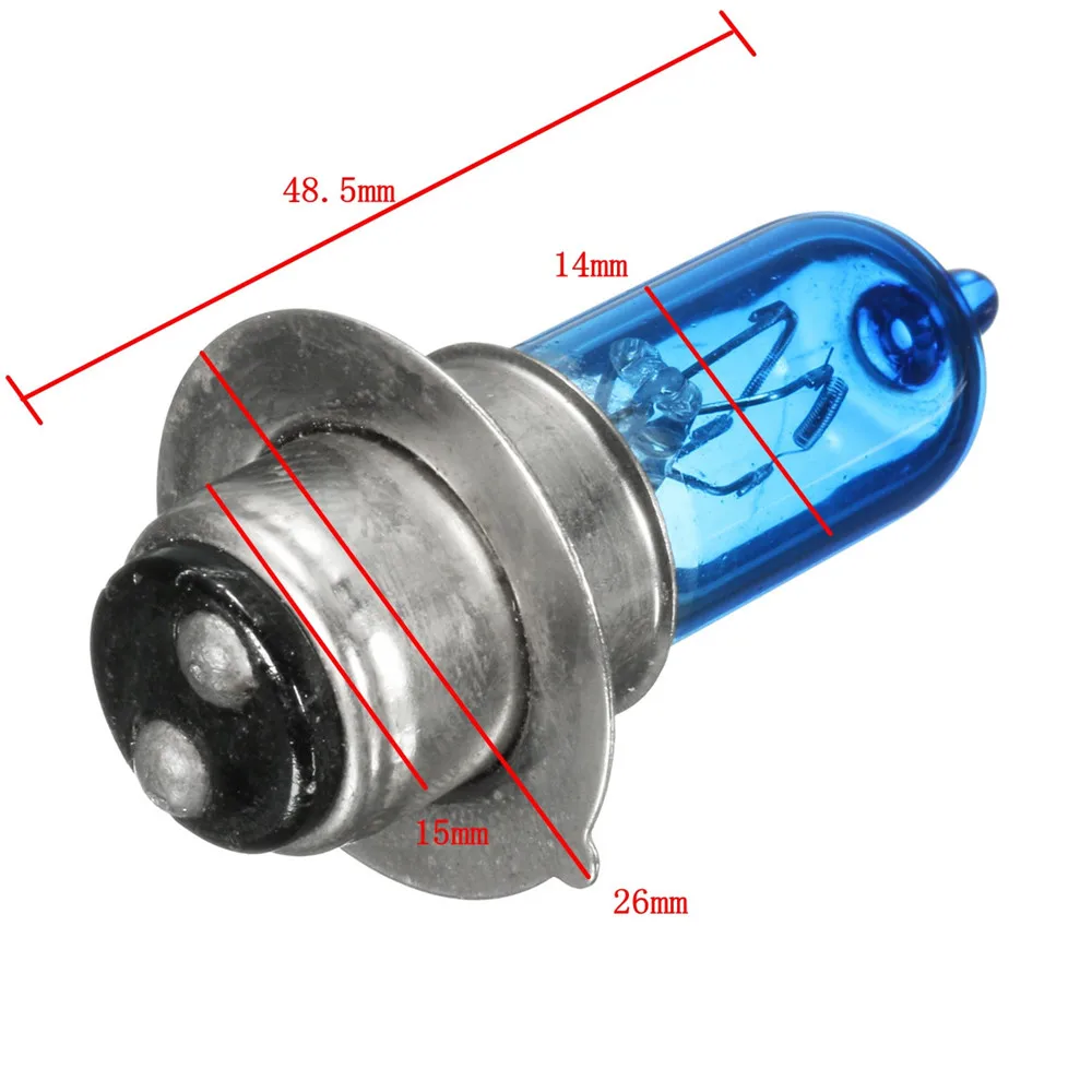 Один 12 в 35 Вт P15d-25-1 Мотоцикл головной светильник лампы для Yamaha YFZ450R KFX YFM660