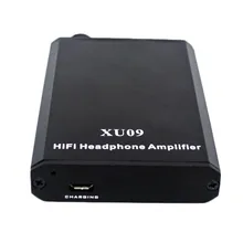 Мини аудио hifi-усилитель для наушников перезаряжаемый Stero XU09 портативный усилитель для наушников эффективная Звуковая карта для портативных ПК