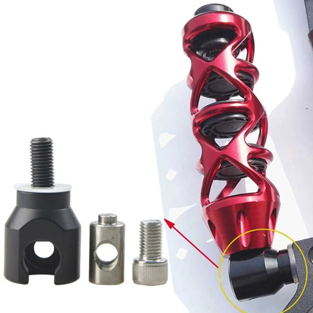 

Aluminum Archery Bow Quick Disconnect Stabilizer Bar Compound Recurve Bow Stabilizer Outdoor Shooting Hunting Tools Black