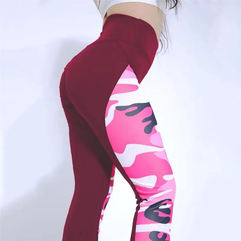 Спортивные брюки женские эластичные штаны для йоги леггинсы с колготками спортивные Легинсы Одежда Для Фитнеса Йоги