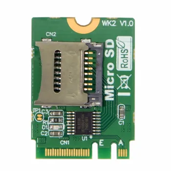 

10pcs/lot CY M2 NGFF key A.E WIFI Slot To Micro SD SDHC SDXC TF card Rearder T-Flash Card M.2 A+E Card Adapter Kit