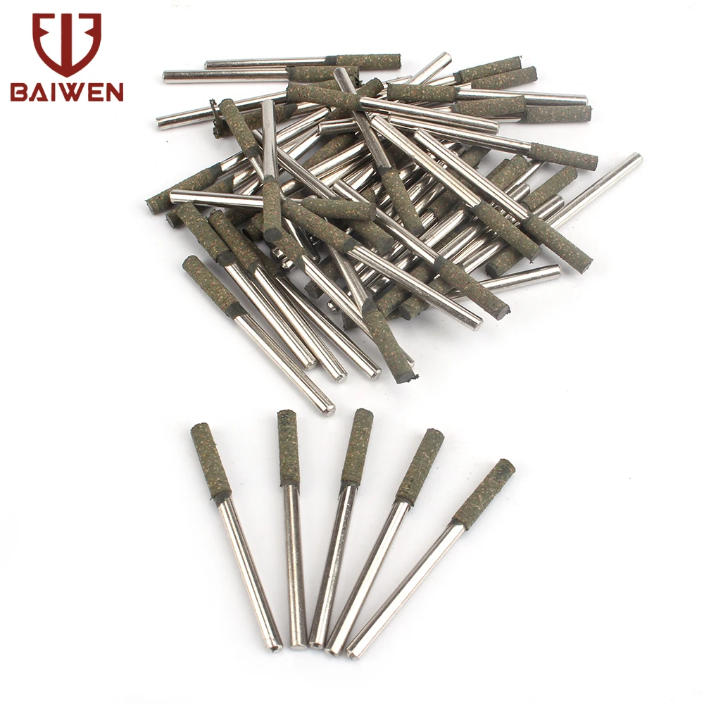 10Pcs 3-12mm Rubber Grinding Head Sesame Cylindrical Shape Polishing Burr Bit Derusting Mounted Point Rotary Abrasive Tools 10Pcs 3-12mm Rubber Grinding Head Sesame Cylindrical Shape Polishing Burr Bit Derusting Mounted Point Rotary Abrasive Tools