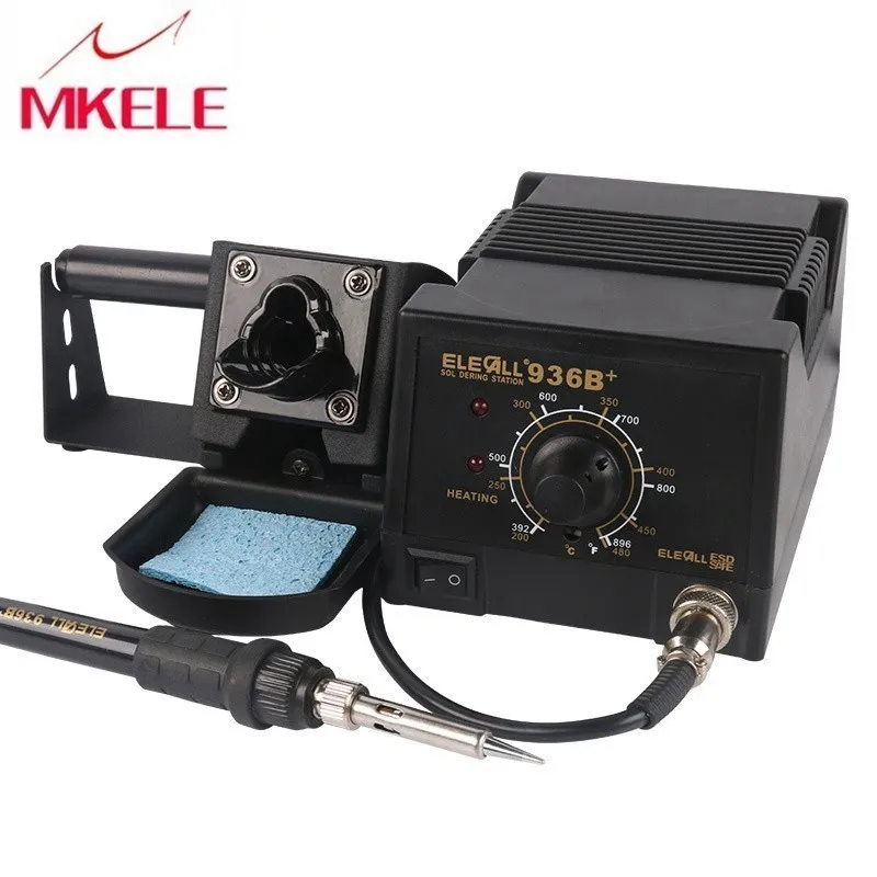 75W Industrial grade Lead free soldering iron station 936B Electric