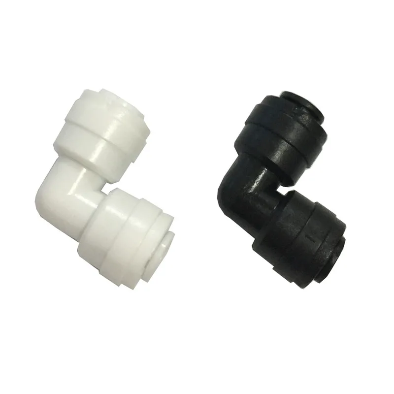 

F173 Quick Slip Lock Elbow Pneumatic Connector 1/4'' Hose Fitting OD Air Hose Tube Push in 6.35mm Hose Fitting L Shape Connector