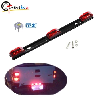 

Gtinthebox Red TruckBed Rear Center Running Light For Ford F150 F250 F350 Dodge RAM 1500 2500 3500 Chevy Silverado Sierra 12V