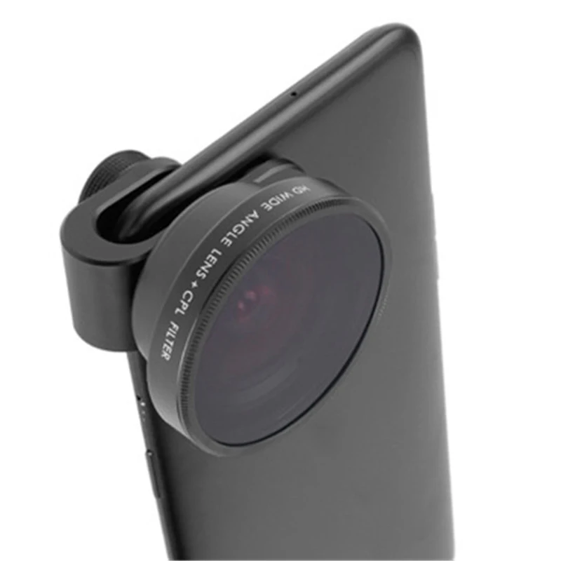 

SQPP Pholes Wide Angle Mobile Lens Hd Universal External Phone Lens Wide Angle+Cpl Universal For Android And Ios Phone