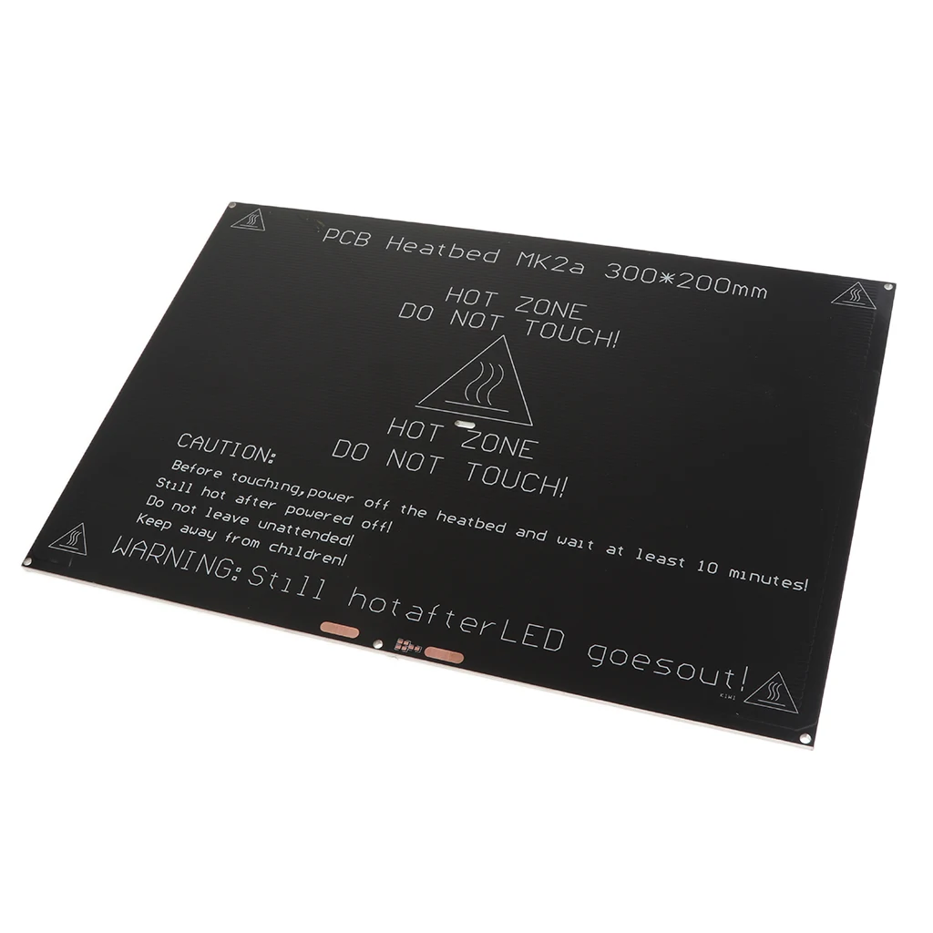 

Heated Bed 200*300*3mm Aluminium PCB Heatbed 12v24v for MK3 MK2A 3D Printer