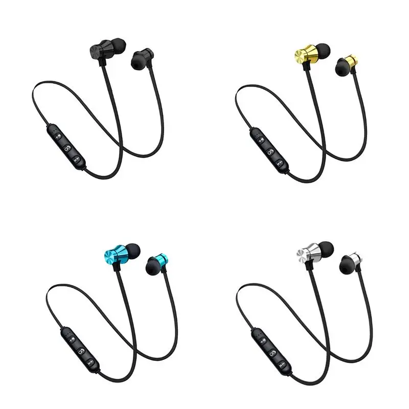 

For XT11 Magnetic Wireless Bluetooth Earphone Sports With Mic Active Noise Cancelling Waterproof Headset Support Voice Control