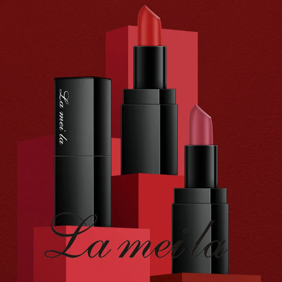 

Student Lipstick Lasting Non-Marking Waterproof Lip Balm Bean Paste Milk Tea Color Female