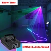 Hora de la fiesta en casa de DJ Proyector láser escáner láser de línea RGB DMX etapa efecto de iluminación para la discoteca fiesta de Navidad 1 Agujero espectáculo de láser ► Foto 2/6