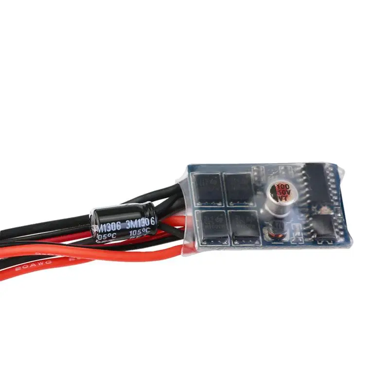 RC ESC 10A щеточный контроллер скорости двигателя для автомобиля лодки без тормоза и