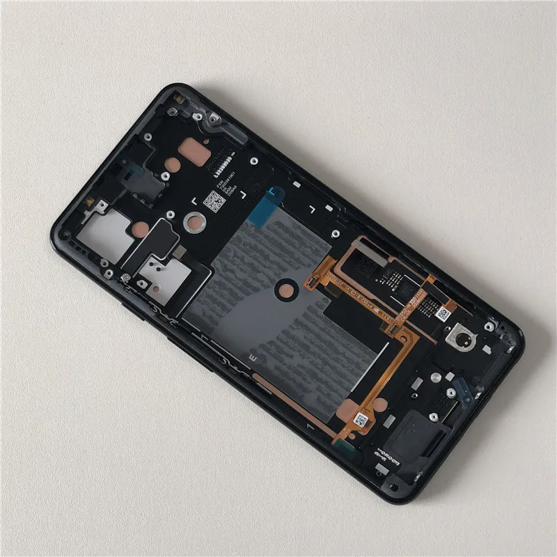 

M&Sen For 6.3" HTC Google Pixel 3 XL LCD Display Screen With Frame+Touch Panel Screen Digitizer For Google Pixel 3XL LCD Frame