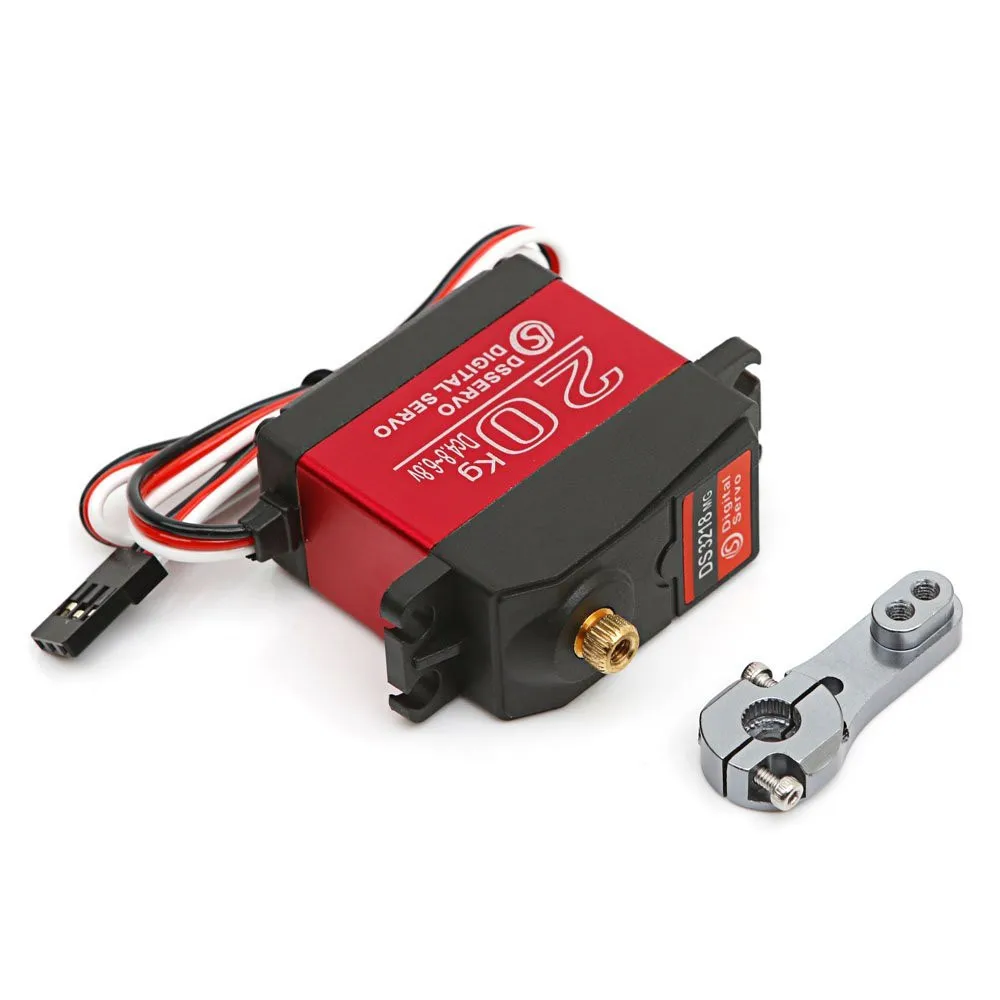 RC Серводвигатель DS3218MG 270 ° 20 кг Цифровой Металлический высокий крутящий момент