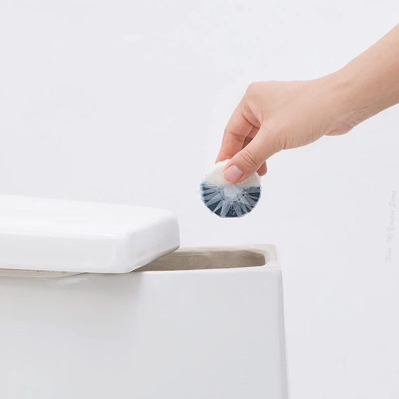Xiaomi Mijia Clean-n-fresh двойной эффект туалетный блок независимая Водорастворимая пленка упаковка Анионный активный фактор Deep Clean4