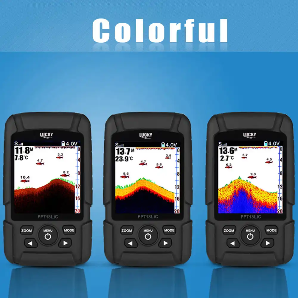 ラッキー Ff718lic 魚群探知ロシア語有線 ワイヤレス 2 イン 1 魚群探知機防水魚群探知冬の氷鯉釣り 魚群探知機 Aliexpress