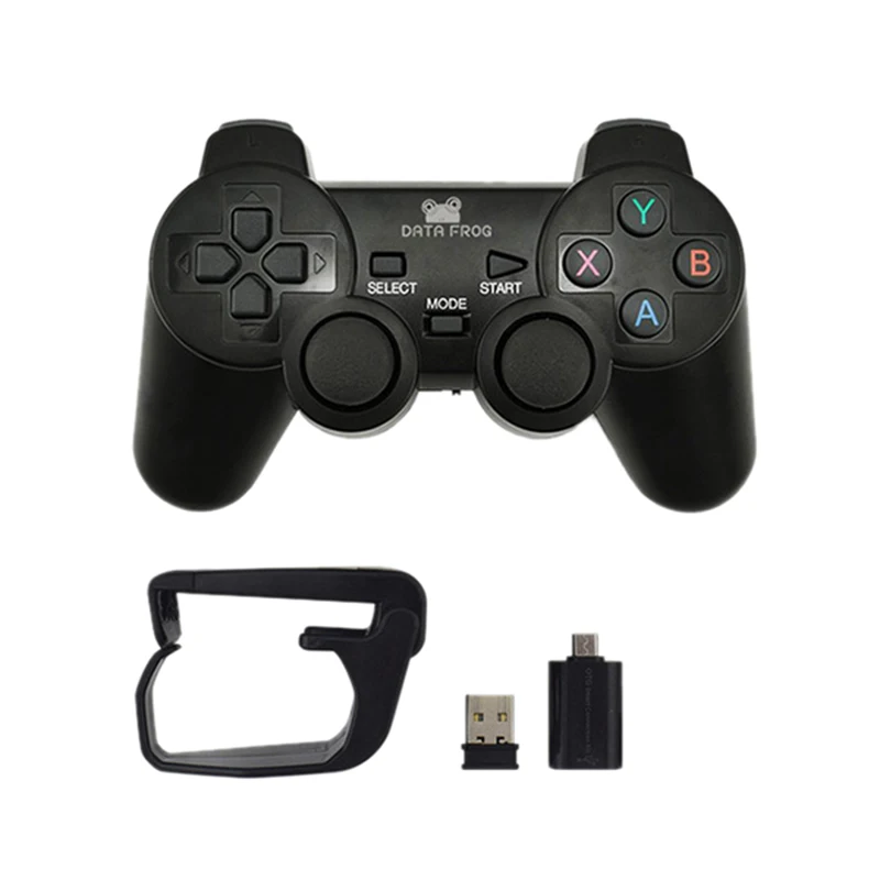

Data Frog Wireless Gamepad For Android Phone/Pc/Ps3/Tv Box Joystick 2.4G Joypad Game Controller