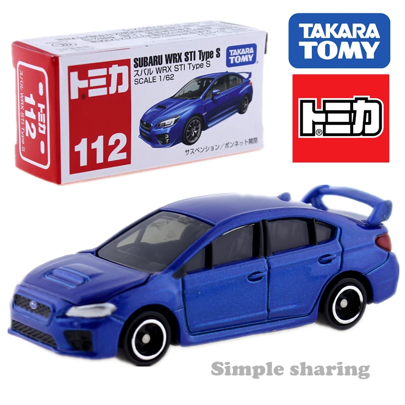 Tomica Limited #142 Subaru Impreza WRX 1/64 Diecast Car Takara Tomy 0142