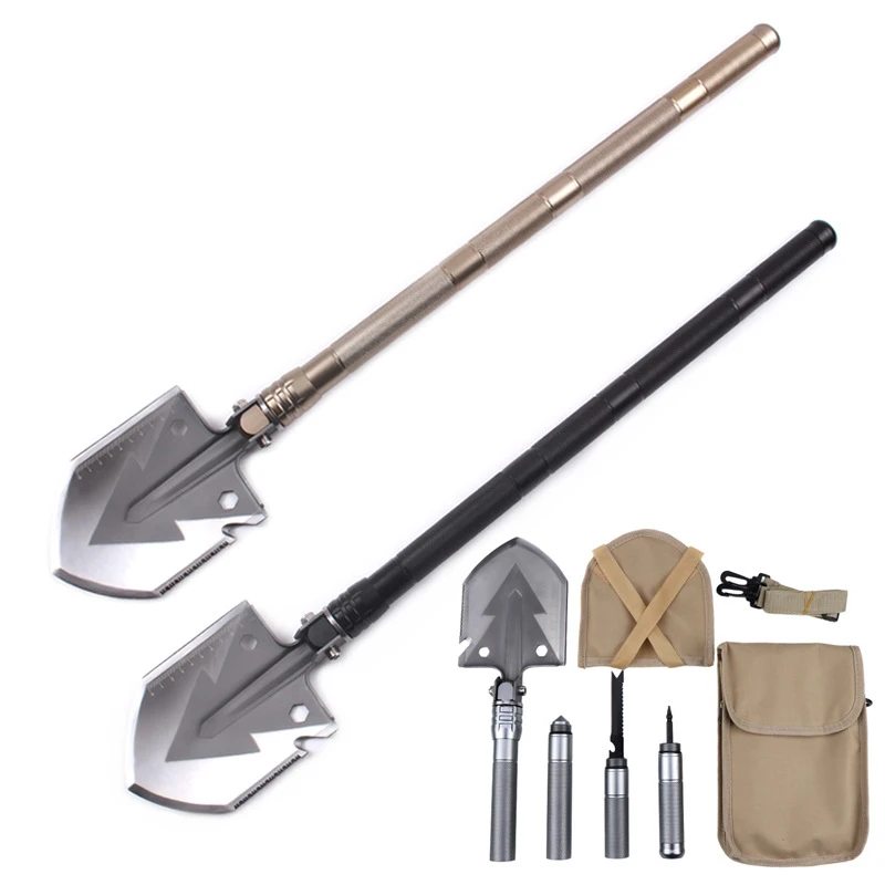 

Outdoor camping supplies tools Multifunctional Folding Shovels