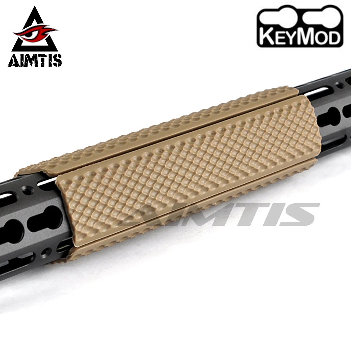 4 шт. чехол AIMTIS для тактических ключей мягкий резиновый рельсов Quad KeyMod панель 6 2