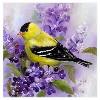 

Little Bird 5D Diamond Beautiful Embroidery Painting Diy Cross Stitch Art Craft