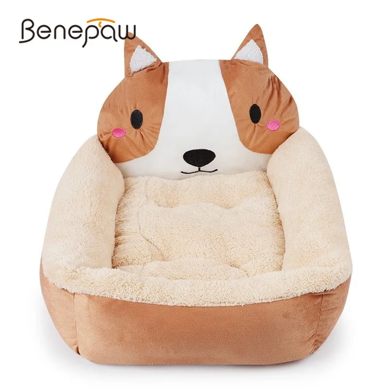

Benepaw Akita Sofa Bed Dog Hot Sale Washable Plush Sleeping Dog House Cozy Soft Pet Puppy Bed Cushion Supplies